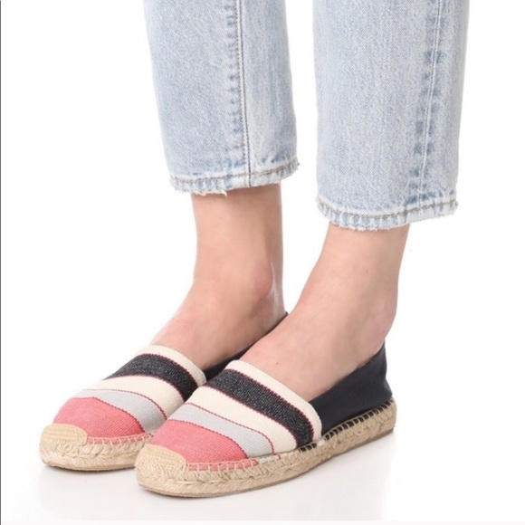 Sam Edelman Shoes - Sam Edelman espadrille verona flat striped blue